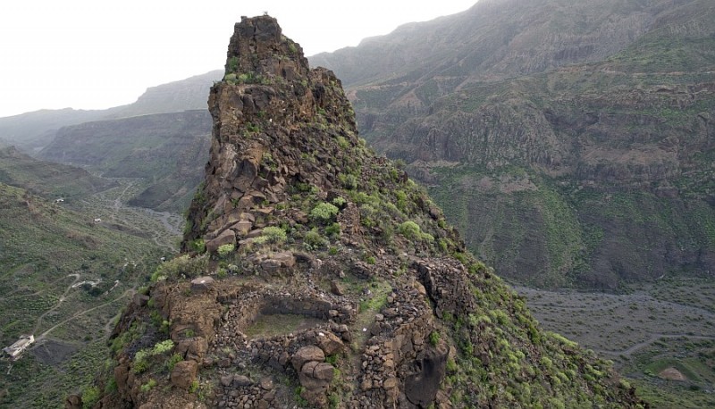 El Cabildo organiza una visita guiada al yacimiento La Fortaleza