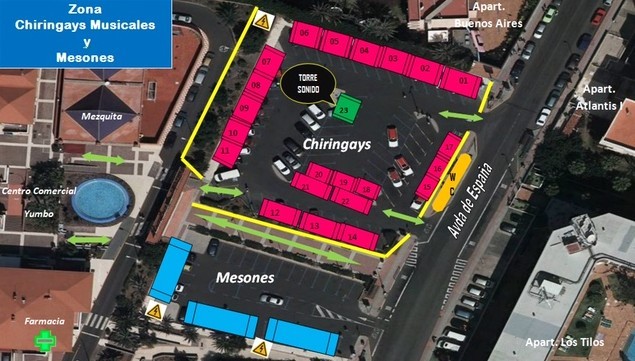 Los �chiringays musicales� cambian de ubicaci�n en  el Centro Comercial Yumbo