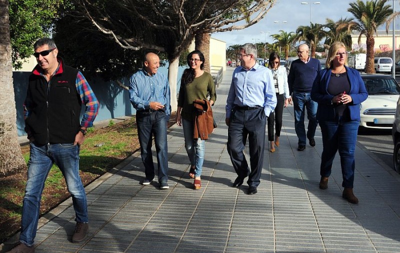 Maspalomas recupera y embellece  Avenida Finnair