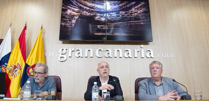 El Cabildo impulsa convertir Risco Ca�do en referencia de la arqueolog�a mundial