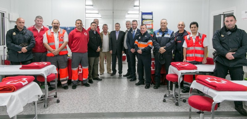 Autoridades y efectivos de seguridad y emergencias conocen el dispositivo del carnaval