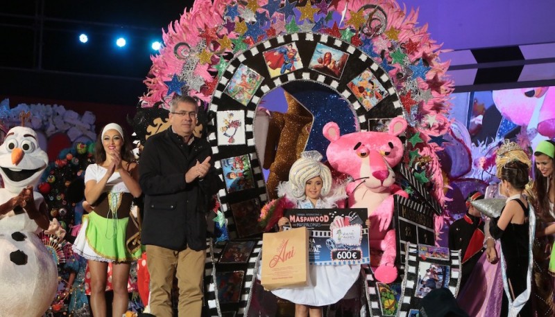 Dayanara Hern�ndez Su�rez, Reina Infantil del carnaval de Maspalomas