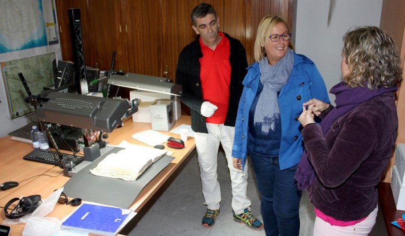 La digitalizaci�n del Archivo Parroquial de Tunte y Risco Blanco cumple un a�o