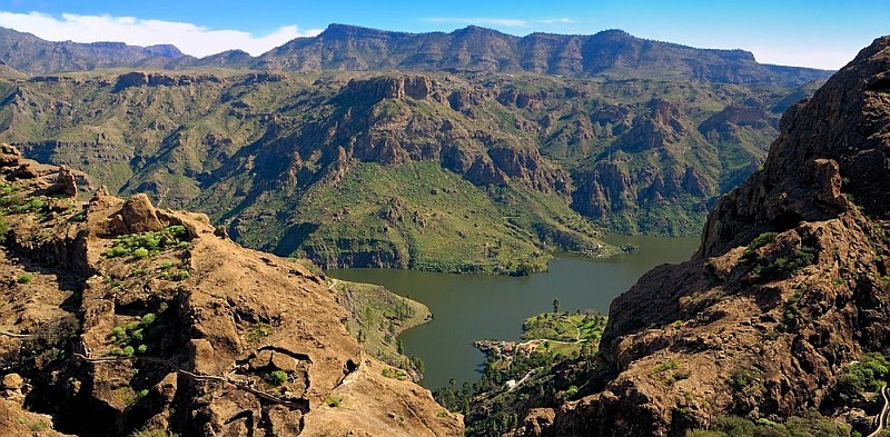 Las presas de Gran Canaria recogen m�s de 1.400.000 metros c�bicos de agua 