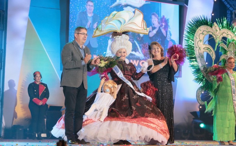 Carmen Sarmiento L�pez, del Centro de Mayores de Tunte, Gran Dama de Maspawood