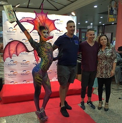 �Una criatura de leyenda� gana el 2� Concurso de Body Painting Maspalomas