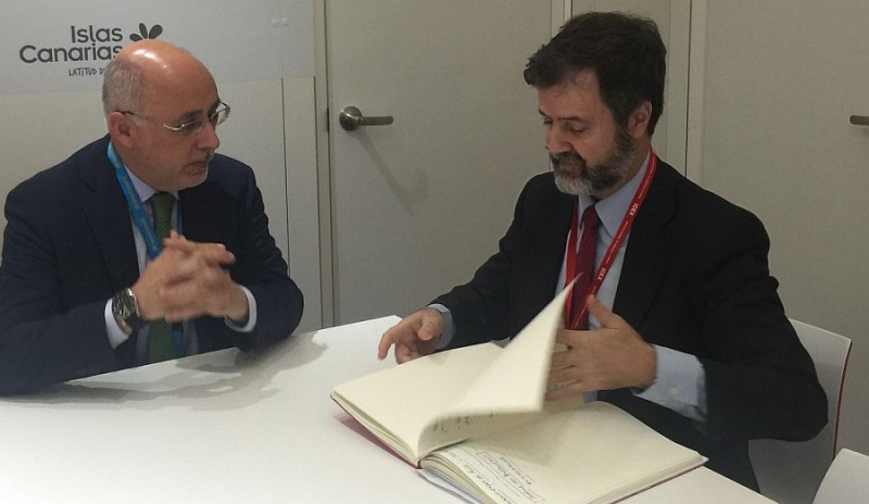 Antonio Morales propicia el contacto de inversores alemanes con la SPEGC 