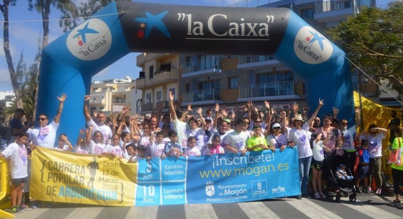 M�s de 1.000 personas participaron en la III Carrera Popular de Arguinegu�n