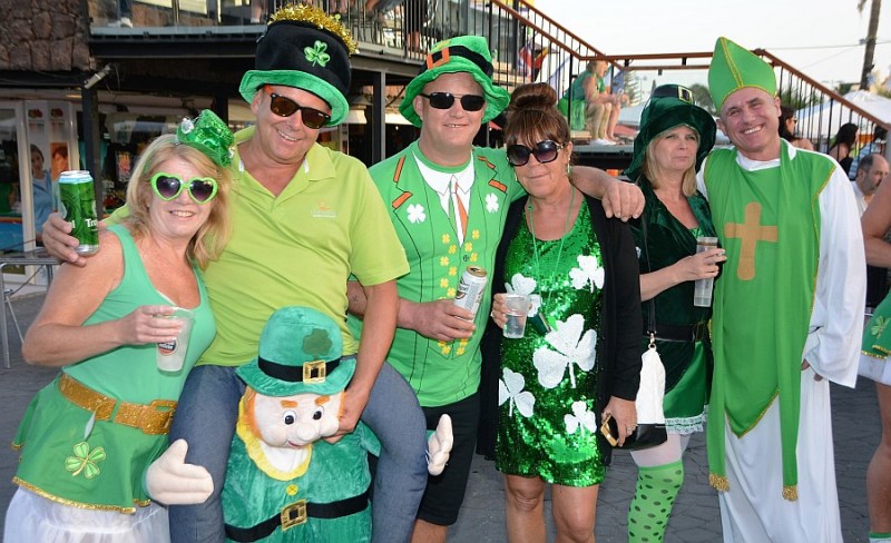 Maspalomas celebra la fiesta de San Patricio  fiesta de los  irlandeses 