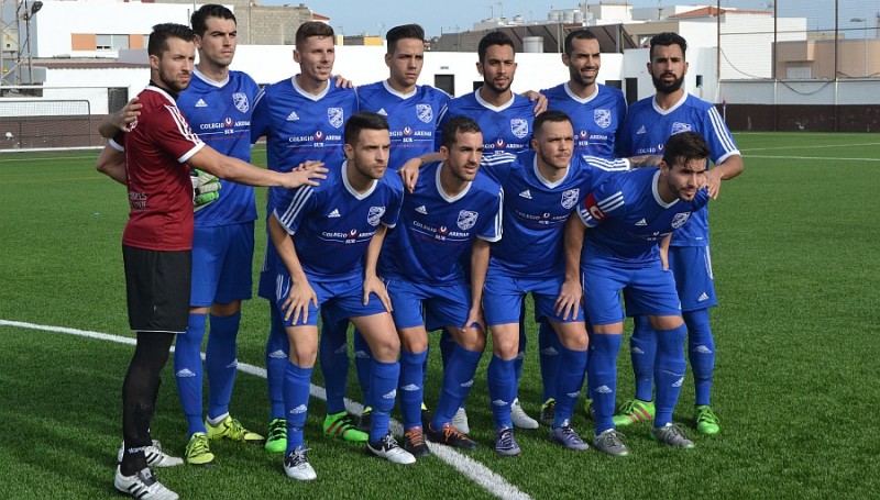 La U.D. San Fernando sale goleado 3 - 0 frente al C.D. Tenerife B 