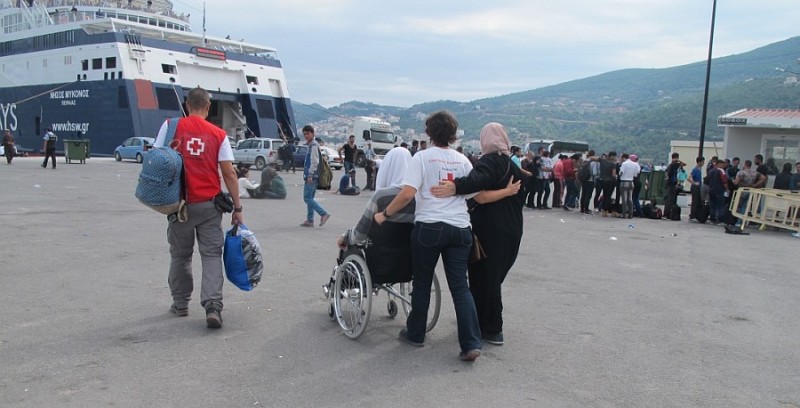  Dos delegados canarios llegan a Grecia en apoyo al operativo de Cruz Roja Espa�ola 