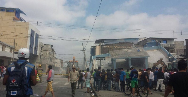  Cruz Roja Espa�ola lanza un llamamiento para ayudar a Ecuador
