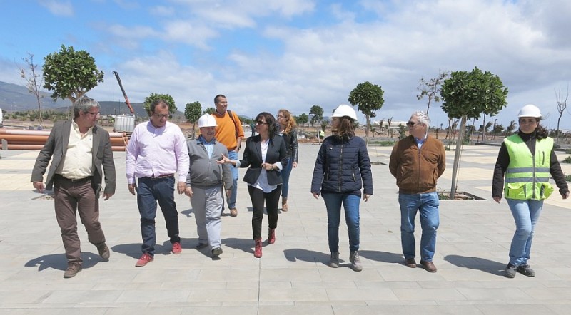 El Parque Urbano Camilo S�nchez, marcha a buen ritmo 