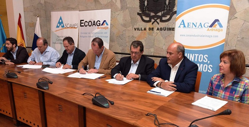 Ag�imes renueva el convenio colaboraci�n con las Asociaciones Empresariales