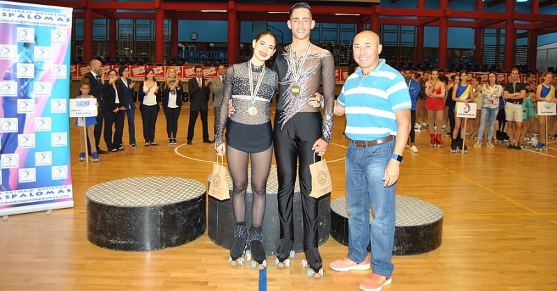 El Club Patinaje Maspalomas hace triplete  en el Campeonato de Canarias