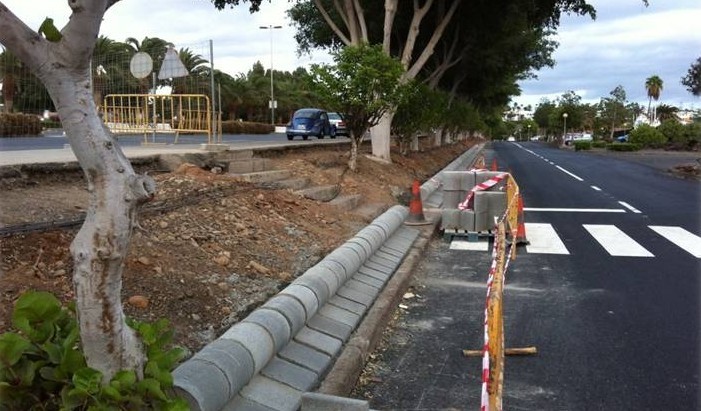 Maspalomas licita obras y asfaltado  por 200.000 euros