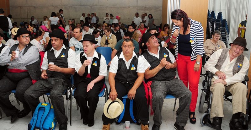 Centros de D�a, Mayores, Alzheimer y Ocupacionales celebran el D�a de Canarias