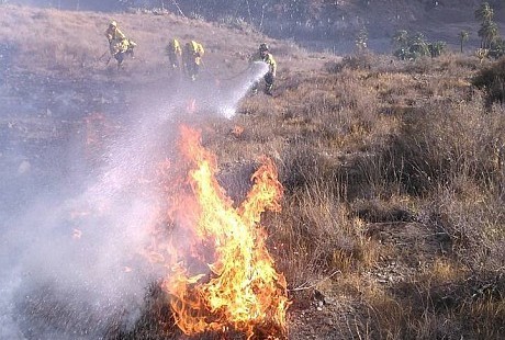 El Cabildo alerta de riesgo de incendios 