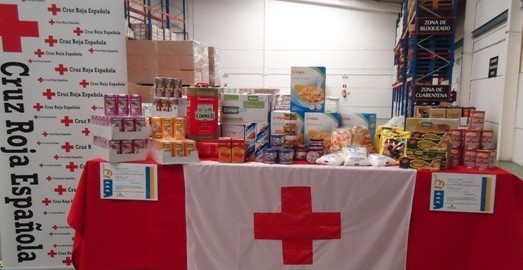 Cruz Roja en Las Palmas distribuye m�s de trescientos mil kilos de alimentos 