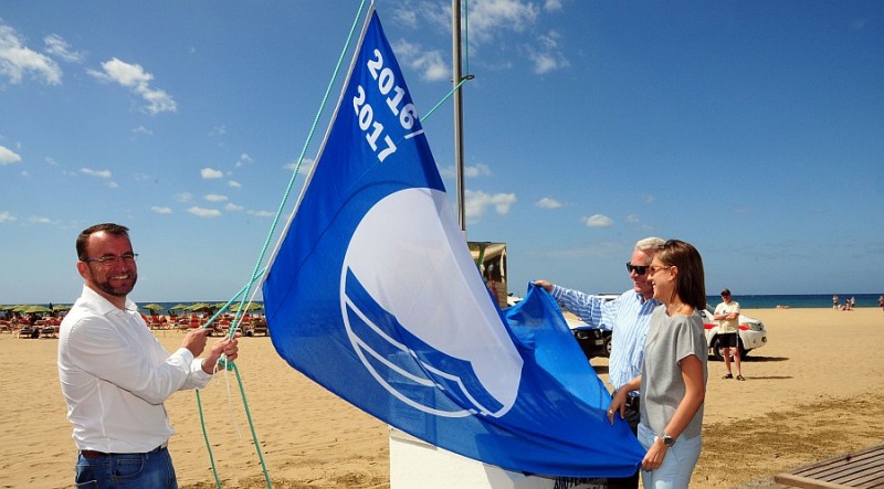 Maspalomas 30 a�os de banderas azules