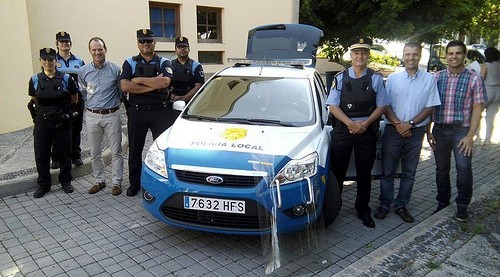La Polic�a Local de Ag�imes recibe nuevos veh�culos 