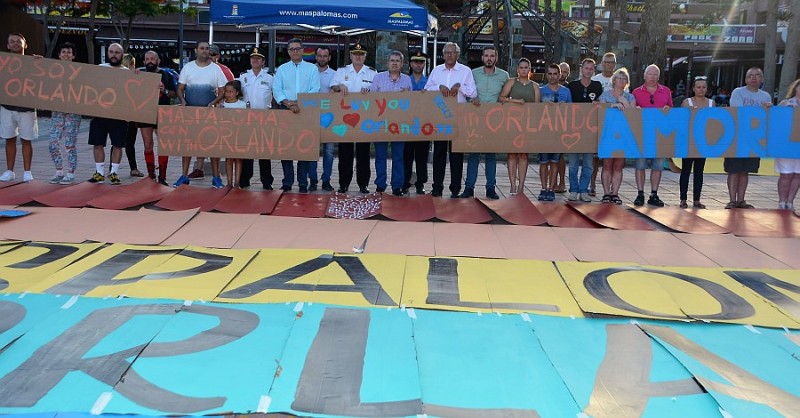 Maspalomas se solidariza con Orlando EEUU