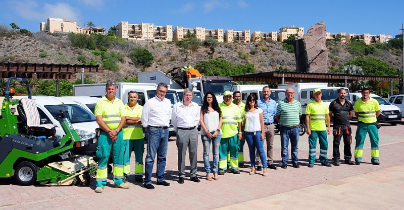 Canaragua Medioambiente renueva su flota de veh�culos y maquinaria 