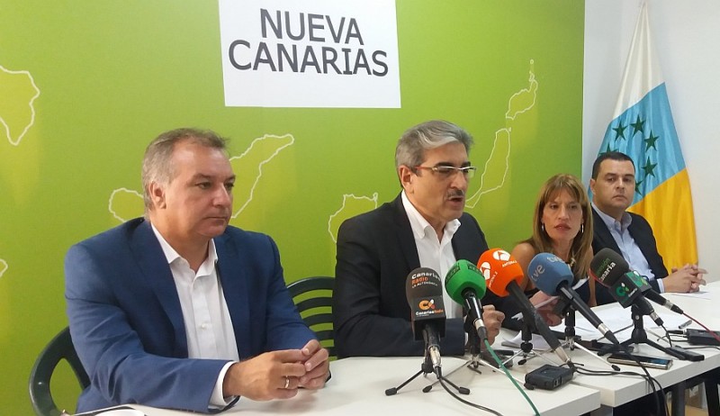 NC acusa a Clavijo de fomentar el insularismo insolidario y la divisi�n entre los canarios 