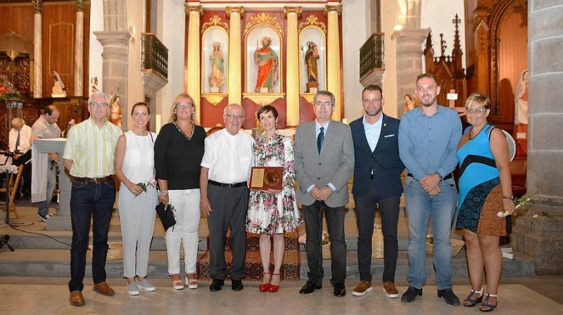 Recuerdos de Tunte y Masdanza de Natalia Medina, en un preg�n distinto para las Fiestas de Santiago 