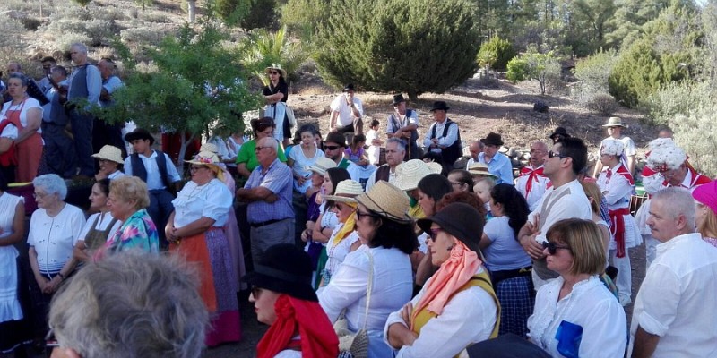 Fervor y entrega en la misa del Pinar y Bajada del Camino de Santiago el Chico 