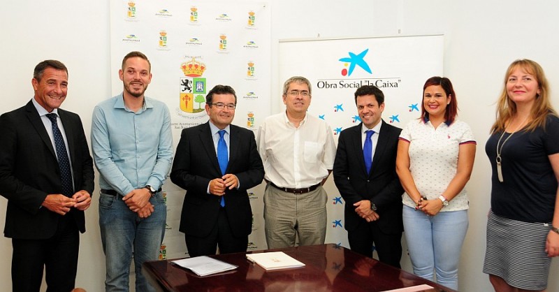 La Caixa apoya el proyecto �San Bartolom� de Tirajana Accesible�