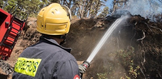 El Gobierno declara controlado el incendio de La Palma 