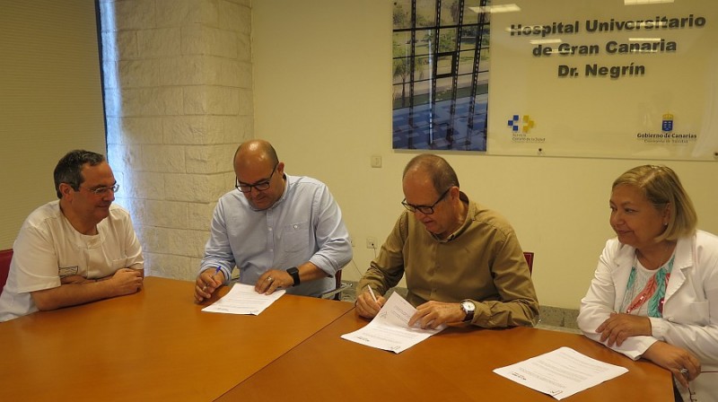 El Hospital Dr. Negr�n y Peque�o Valiente colaboran en el apoyo a los menores con c�ncer