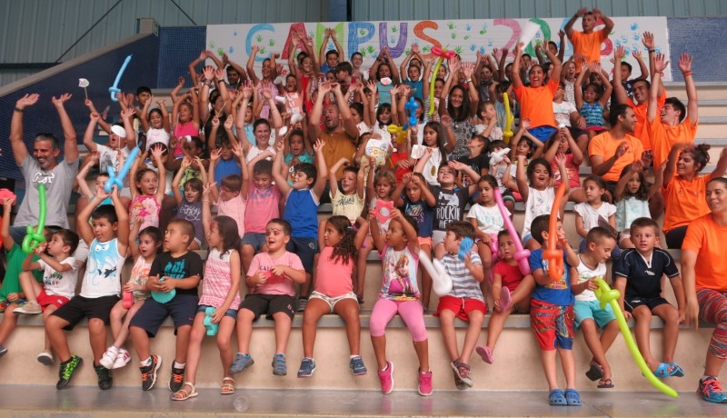 Santa Luc�a clausura el Campus Deportivo de Verano   