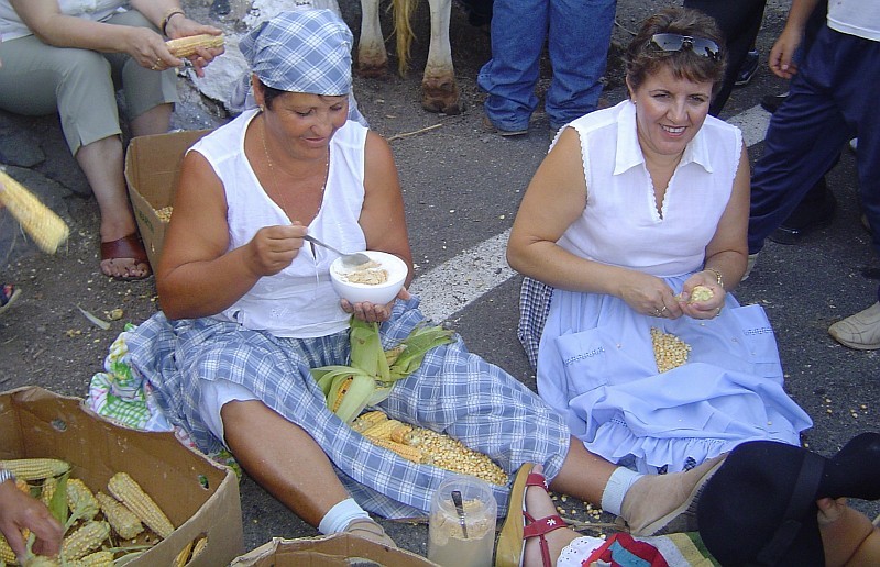 Ag�imes celebra la XIII Subida del Millo