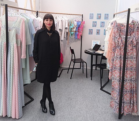 La dise�adora de Moda C�lida Aurelia Gil muestra en Par�s su colecci�n �Roma ss2017�