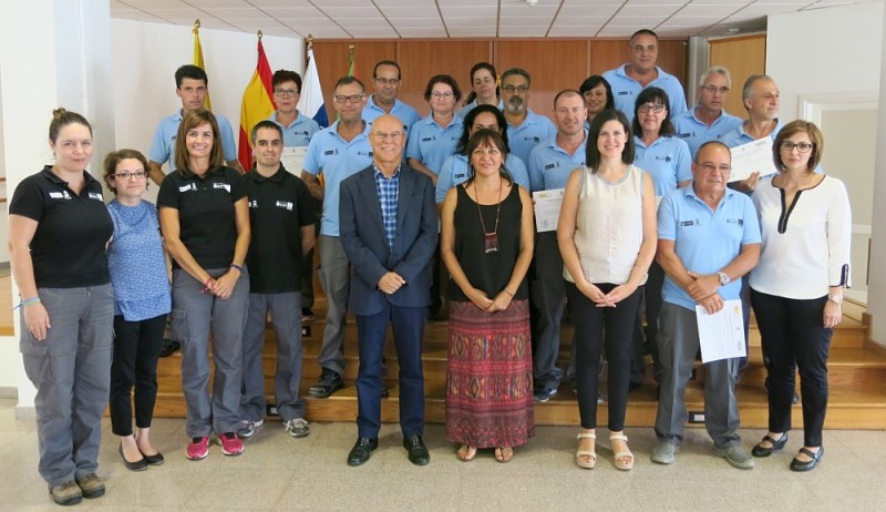 La Escuela Taller pone en el mercado laboral a 15 auxiliares de instalaciones el�ctricas 