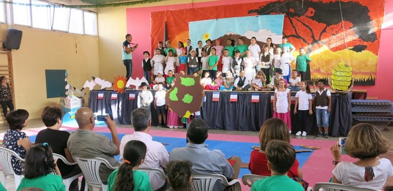 Un grupo de profesores de Isla Reuni�n visitan el colegio Tagoror, dentro de Erasmus+   