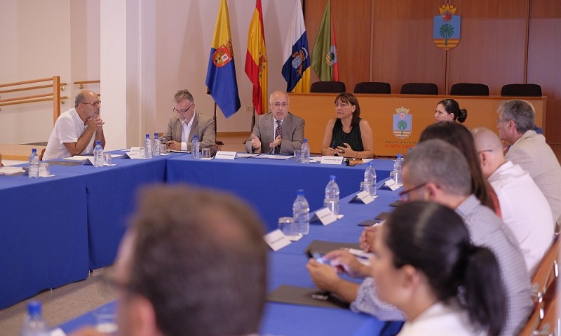 El Cabildo respaldar� los cuatro  proyectos estrat�gicos de Santa Luc�a 