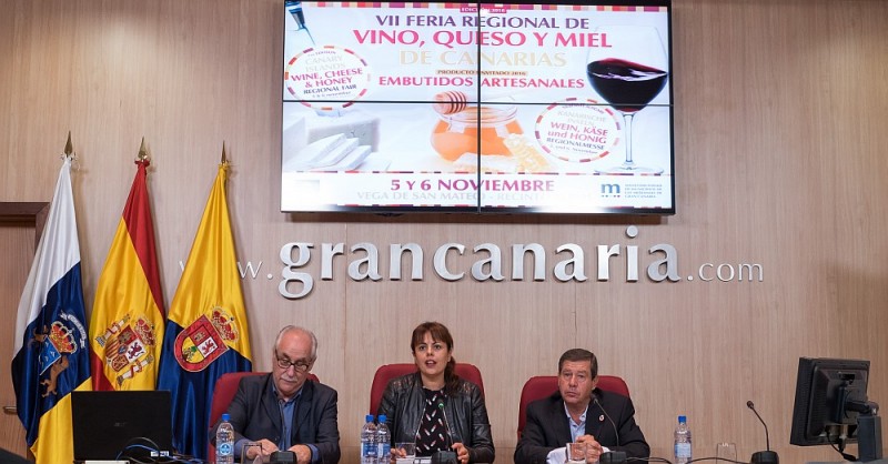 Tirajana estar� presente en la VII Feria de Vino, Queso y Miel