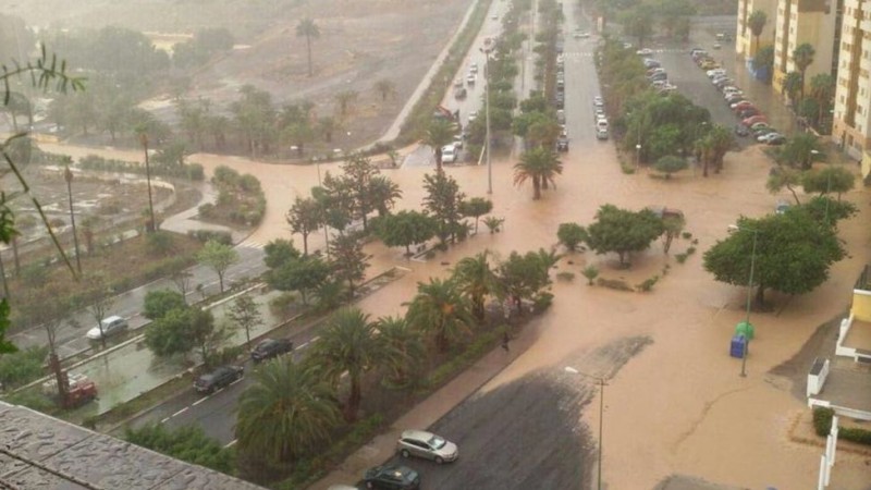 El Cabildo declara el fin de la alerta por lluvias y fen�menos costeros