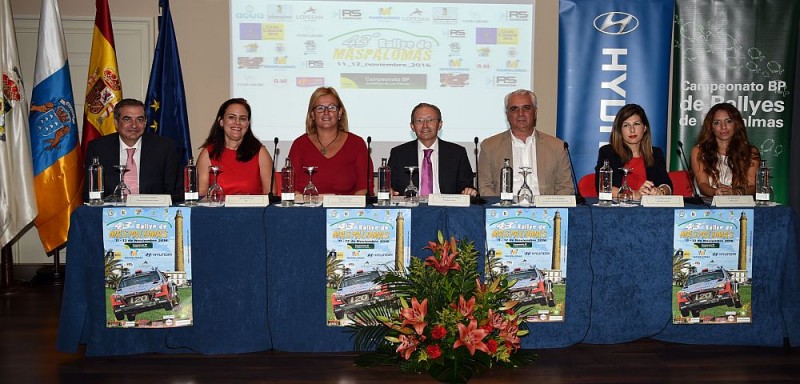 Presentada la  43� edici�n del Rallye de Maspalomas