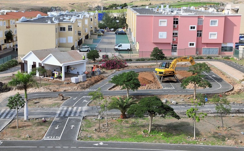 Se inician las obras del parque deportivo y recreativo de El  Tablero