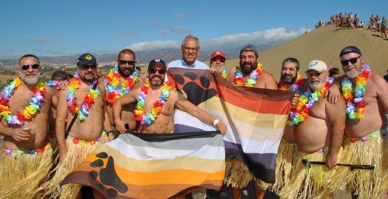 Maspalomas lleva a la playa el Carnaval de Colonia 