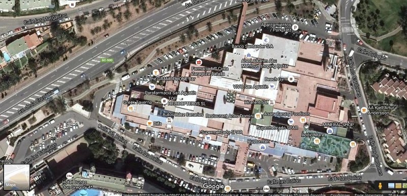 El C.C. San Agust�n logra un nuevo enlace de salida hacia la GC-500