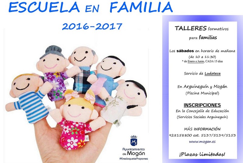 Mog�n estrenar� en 2017 un programa de formaci�n para familias