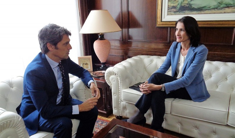 Hern�ndez Bento y Mar�a Lorenzo ponen en com�n la seguridad en los eventos deportivos