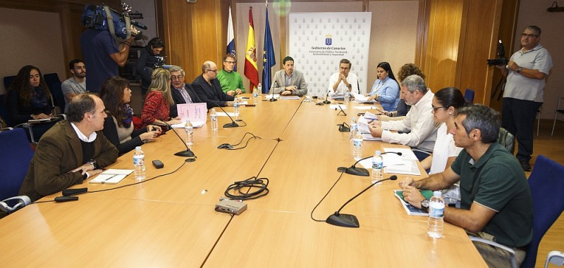 Los Cabildos se suman al Plan de Infraestructuras Tur�sticas  del Gobierno 2017-2020