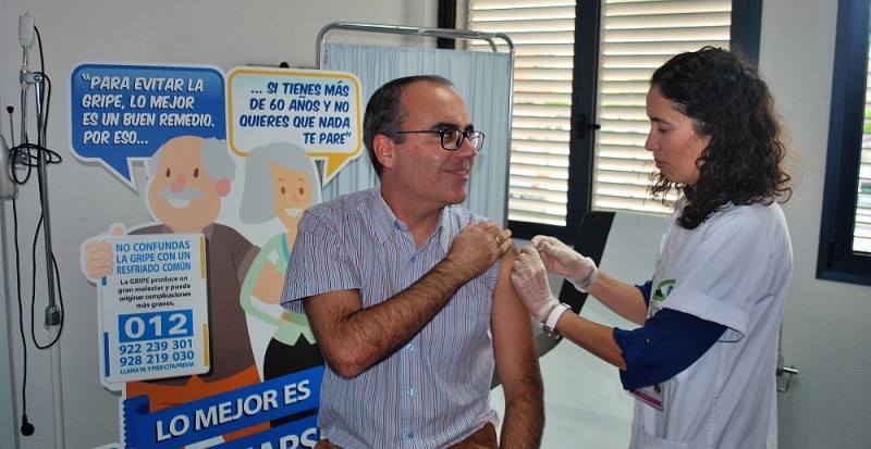 M�s de 120.000 personas ya se han vacunado contra la gripe 