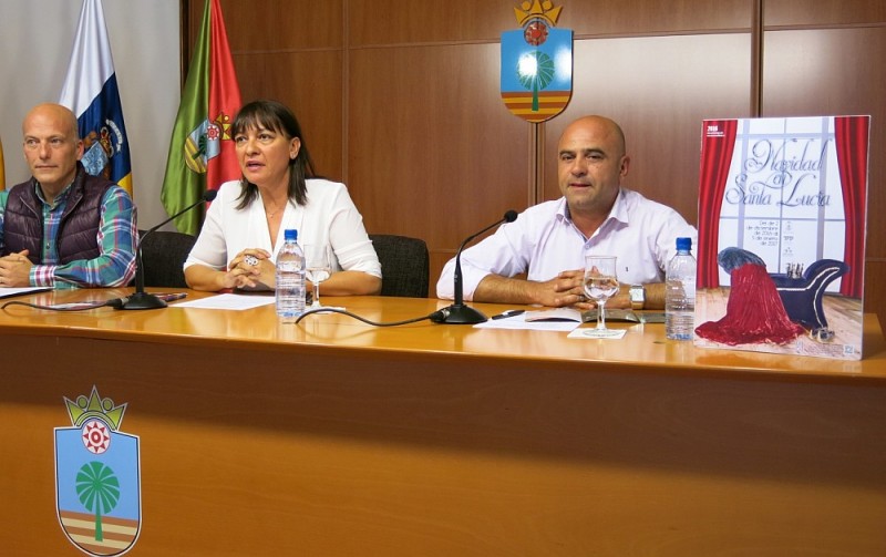 La Zona peatonal de Vecindario abre los actos de Navidad con el encendido navide�o